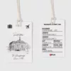 The Bessborough Luggage Tag - Saskatoon Pride on the Go (Set of 2)